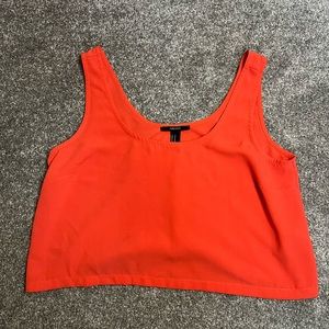 Forever 21 Coral crop top